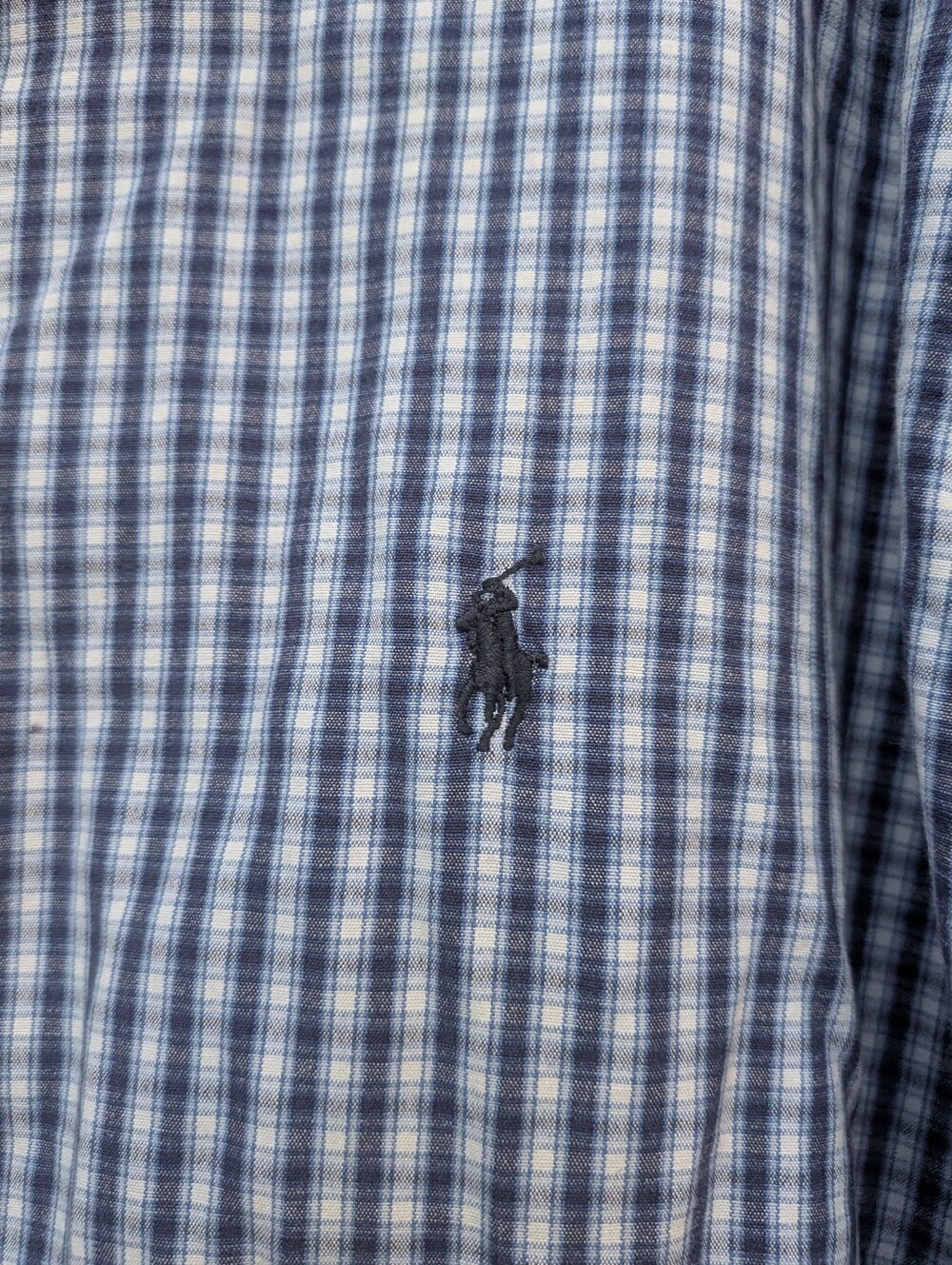Ralph Lauren Blake Gingham Preppy Button Down Large